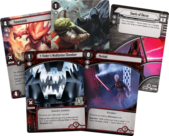Star Wars: The Card Game – Galactic Ambitions cartas