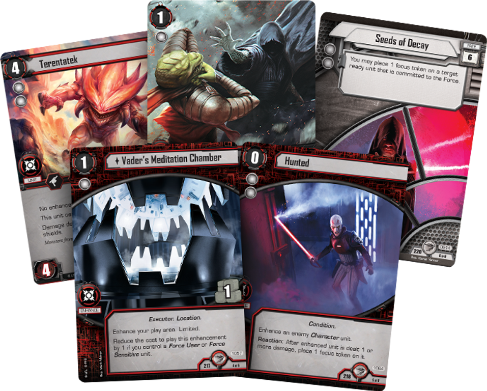 Star Wars: The Card Game – Galactic Ambitions cartas