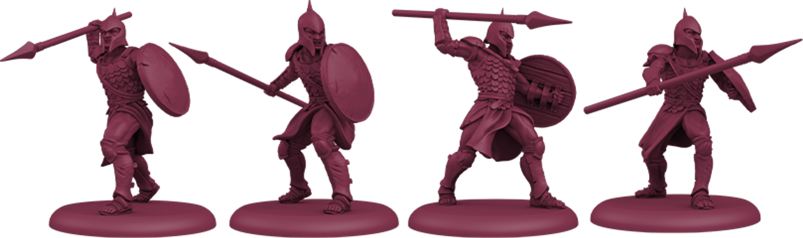 A Song of Ice & Fire: Tabletop Miniatures Game – Targaryen Unsullied Pikemen miniature