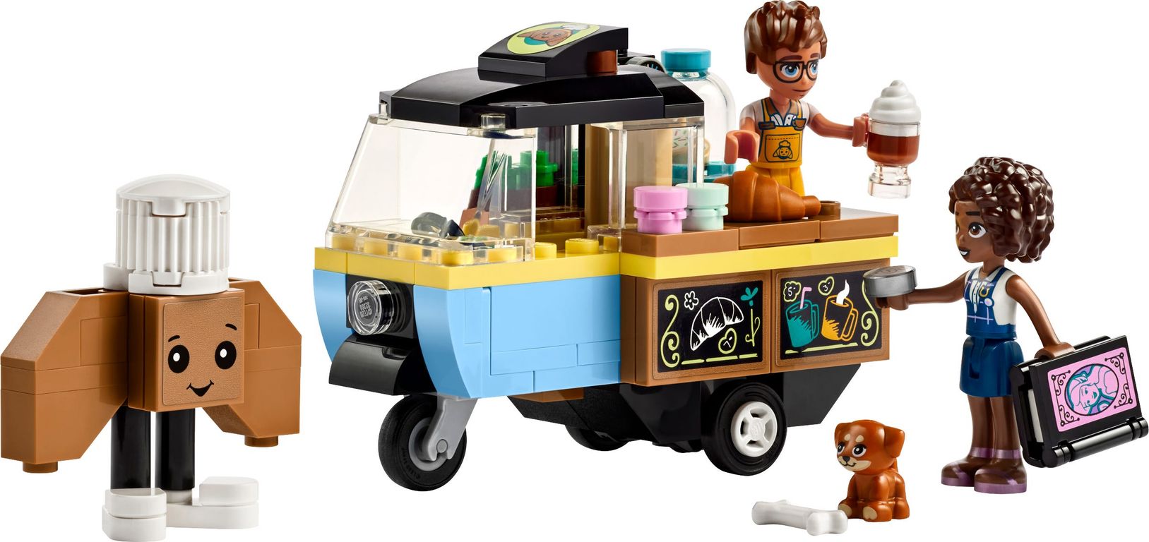 LEGO® Friends Furgoncino del fornaio componenti