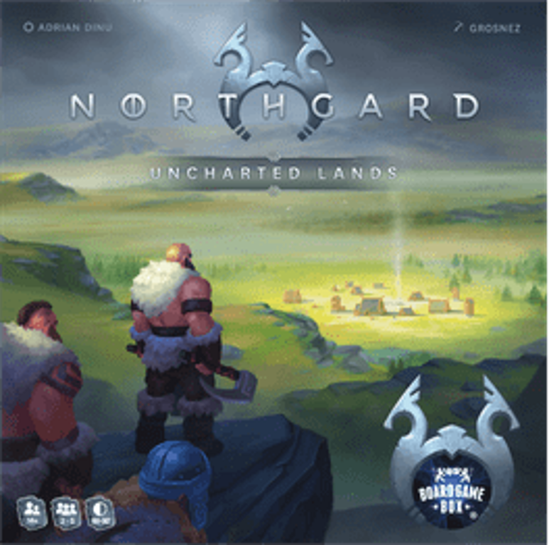 Northgard: Uncharted Lands - Gioco Da Tavolo Strategico Per 2-5 Giocatori, Età 13+, 60 Min, Min Figure In Plastica