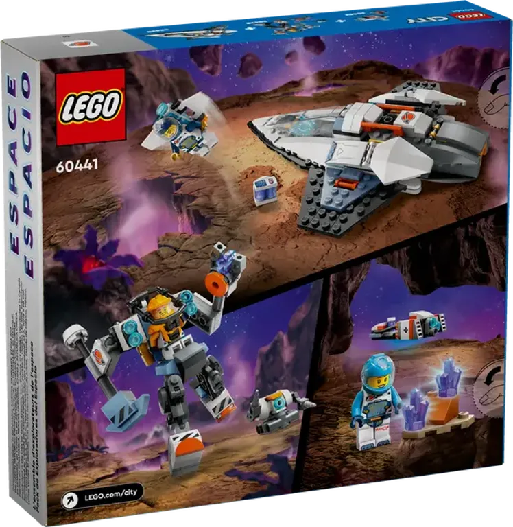 LEGO® City Space Explorers Pack back of the box
