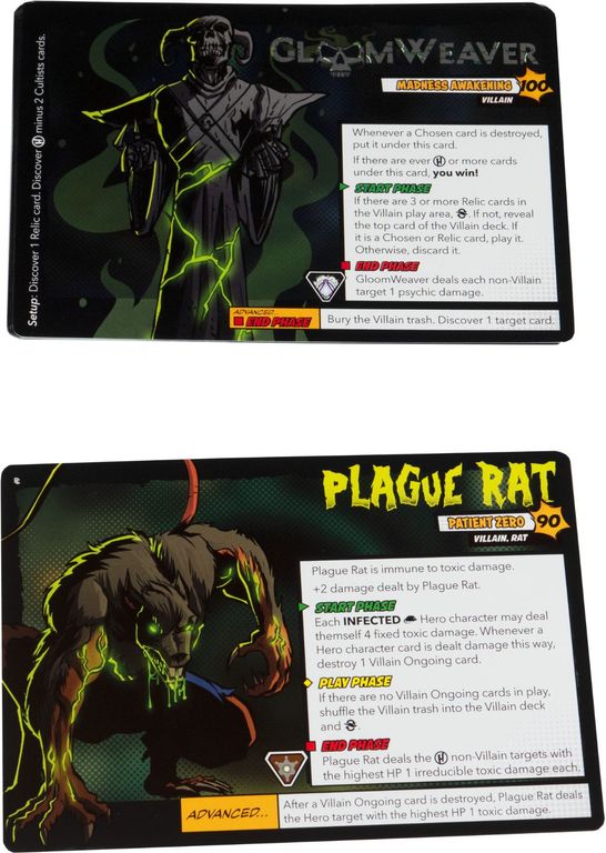 Sentinels of the Multiverse: Definitive Edition – Rook City Renegades cards