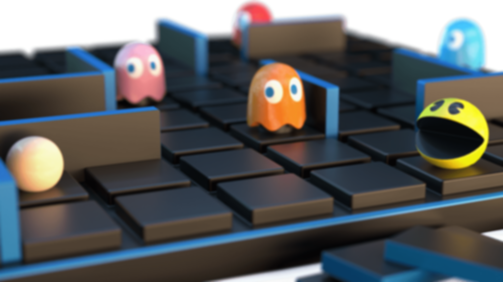 Quoridor Pac-Man gameplay