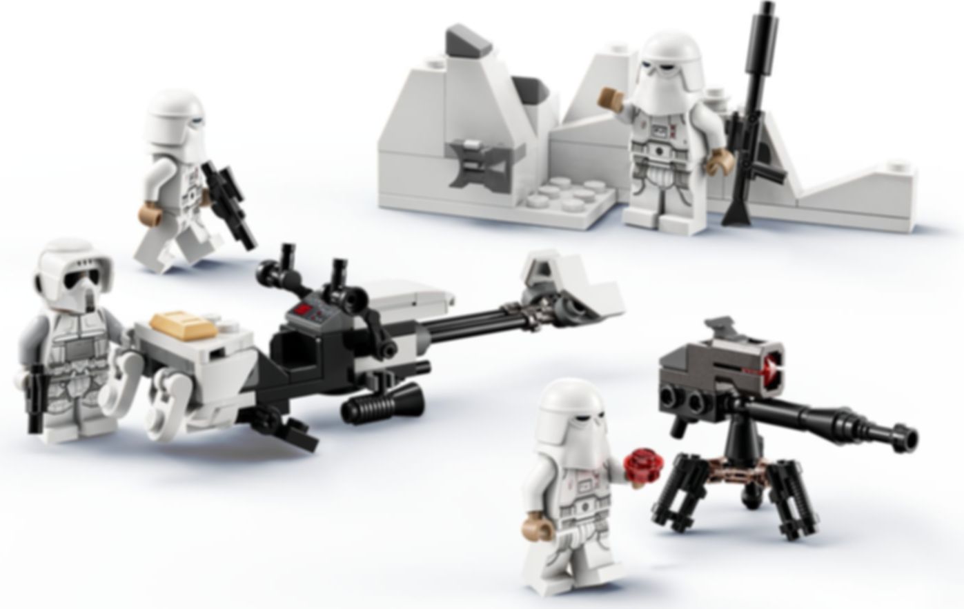 LEGO® Star Wars Pack de Combate: Soldados de las Nieves partes