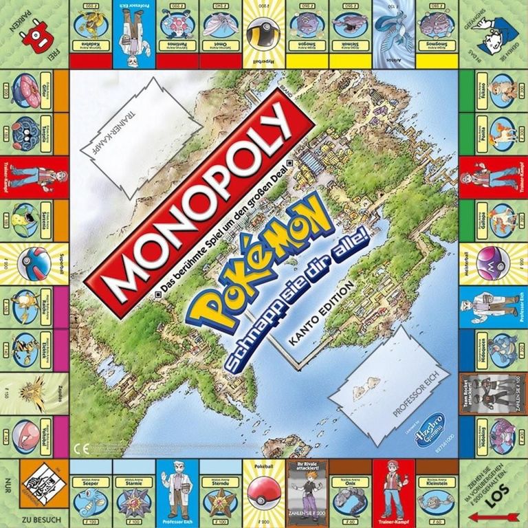 Hasbro Monopoly Game: Pokemon Johto Edition Monopoly: Pokemon