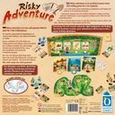 Risky Adventure dos de la boîte