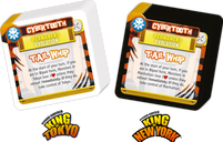 King of Tokyo/New York: Monster Pack - Cybertooth cards