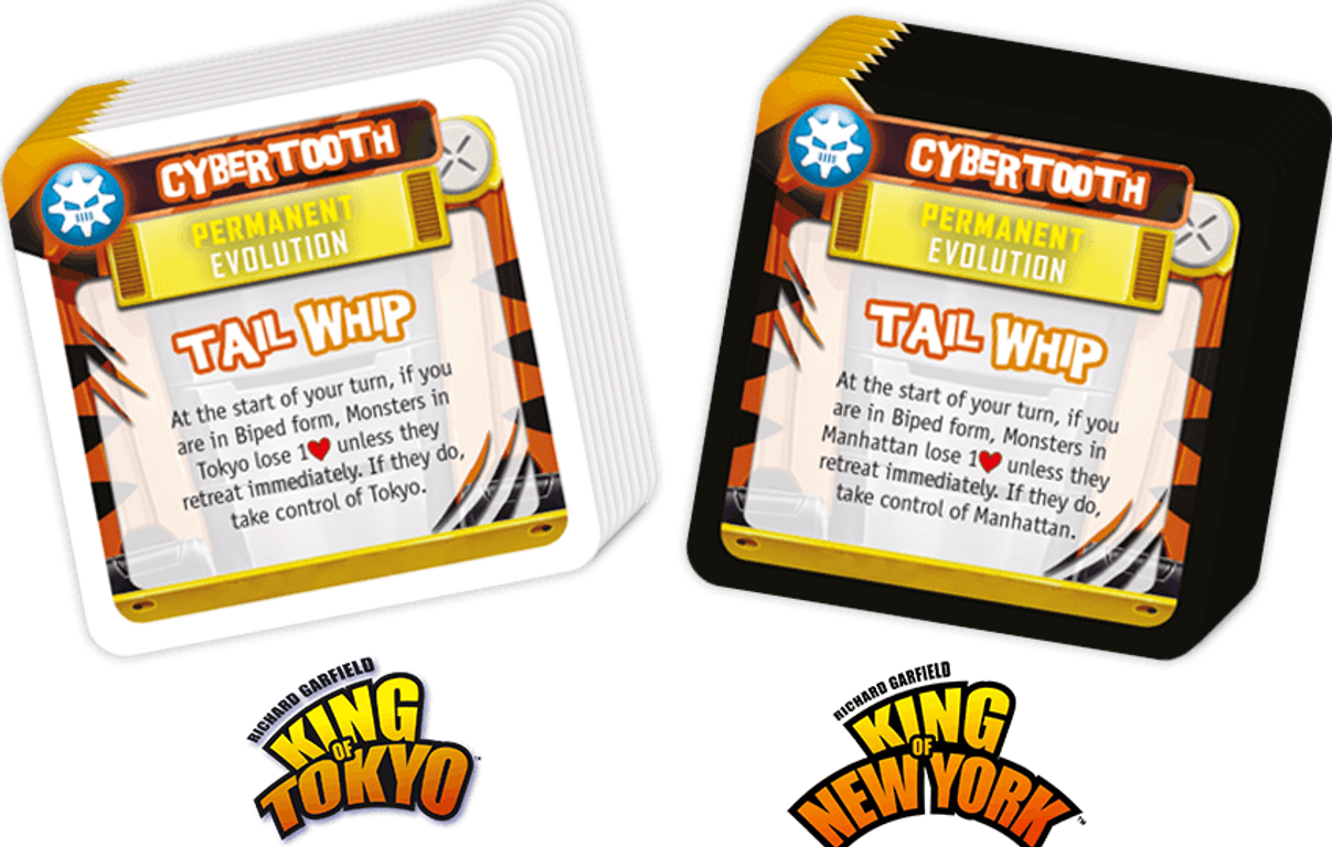 King of Tokyo/New York: Monster Pack - Cybertooth cards