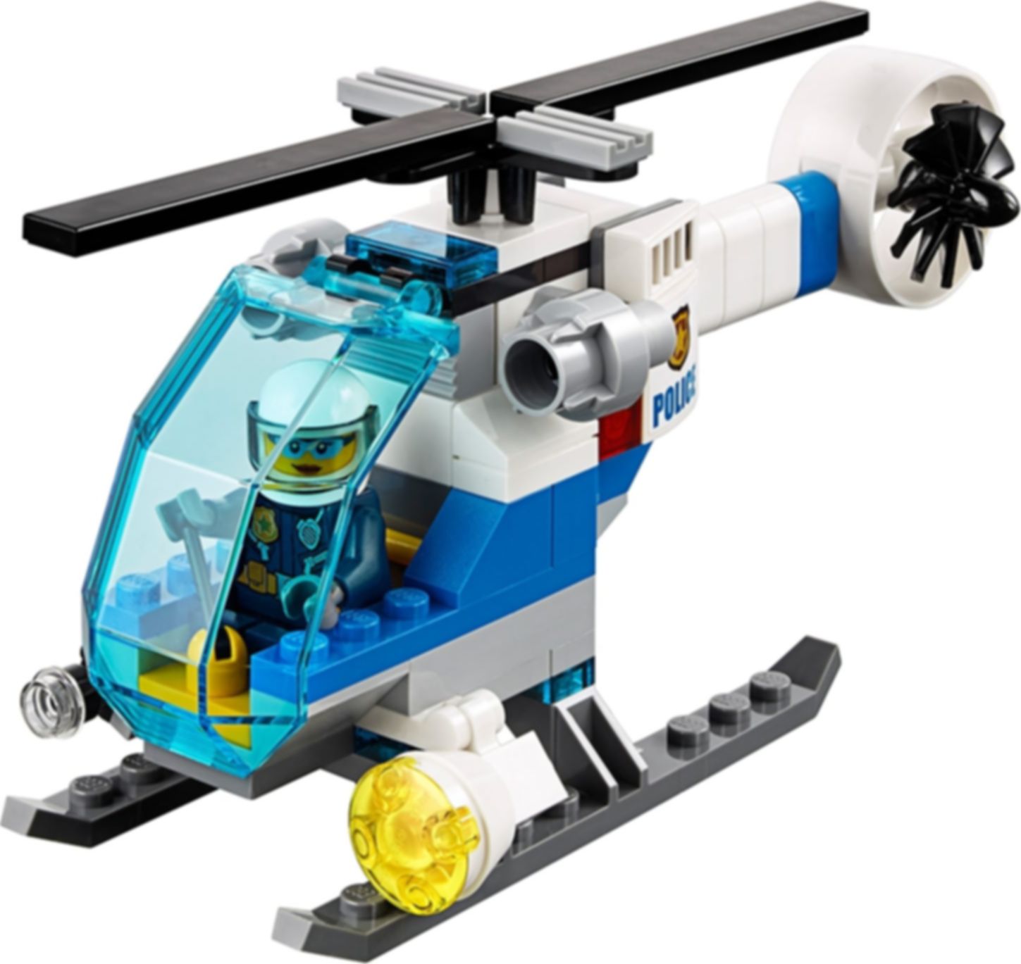 LEGO® City Bankraub mit Planierraupe komponenten