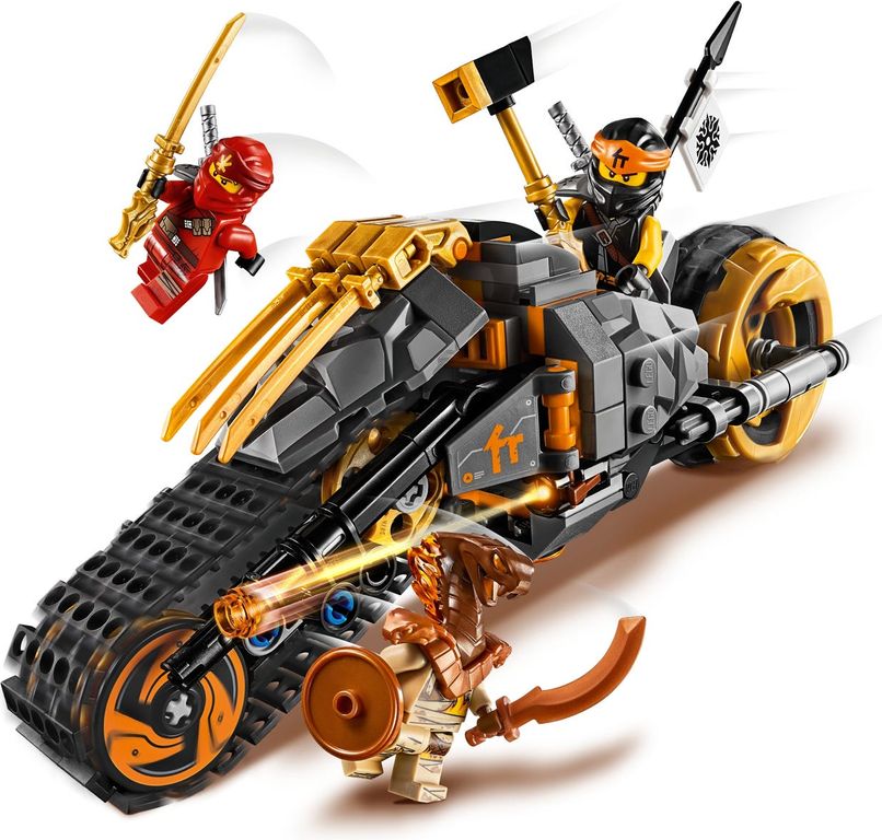 LEGO® Ninjago Coles Offroad-Bike gameplay