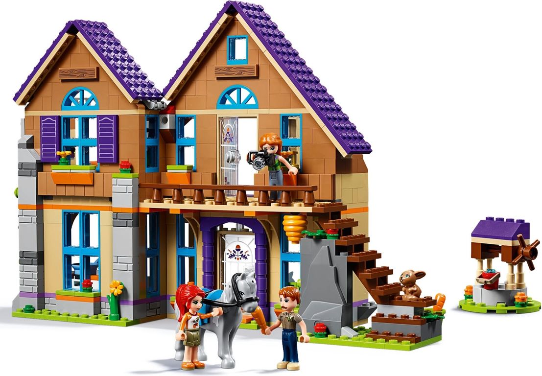 LEGO® Friends Mias Haus mit Pferd spielablauf