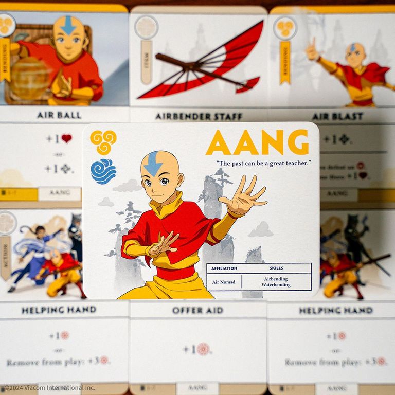 Avatar: The Last Airbender – Aang's Destiny carte