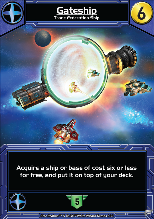 Star Realms: Frontiers Gateship card