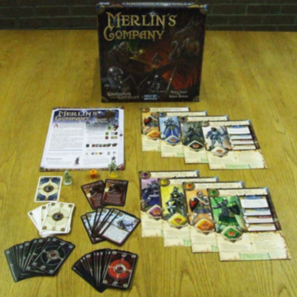 Les Chevaliers de la Table Ronde: La compagnie de Merlin composants