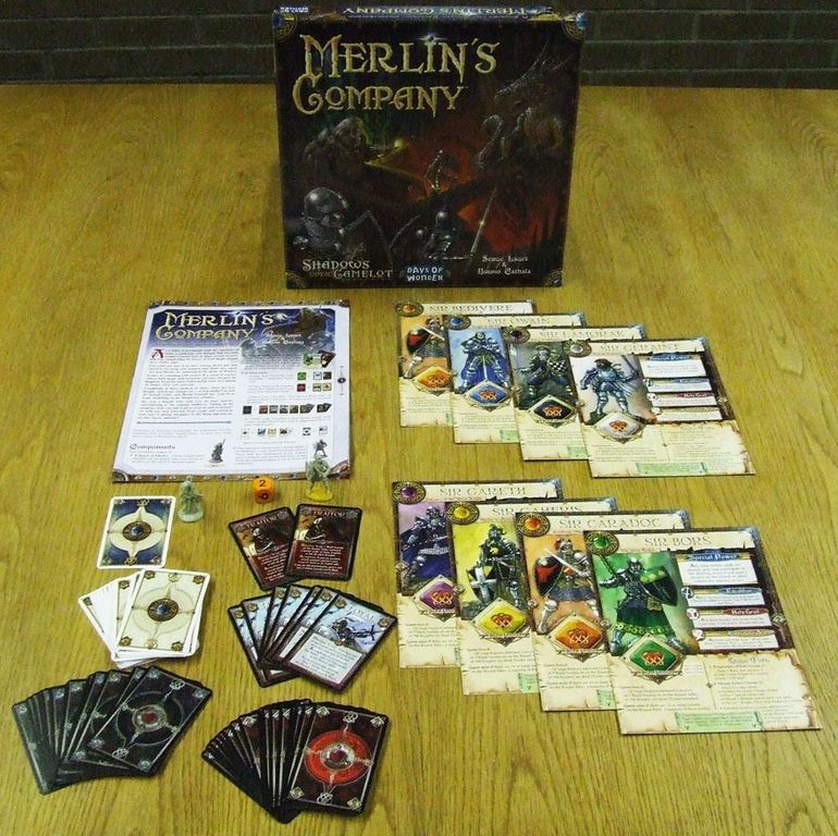 Shadows over Camelot: Merlin's Company componenten