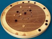 Crokinole gameplay