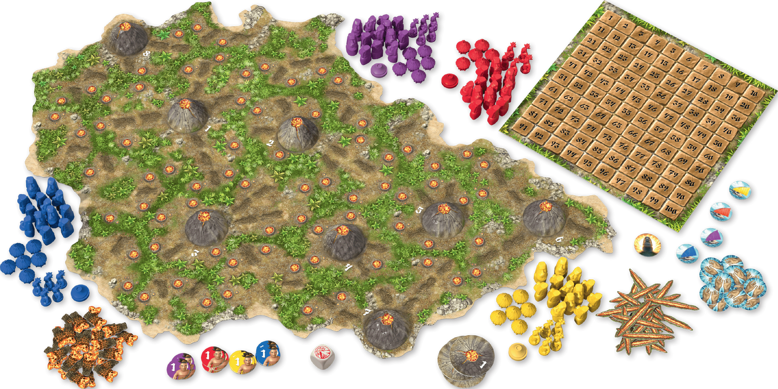 Volcanic Isle components