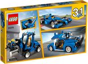 LEGO® Creator Turbo baanracer achterkant van de doos