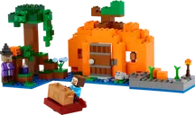 LEGO® Minecraft The Pumpkin Farm components