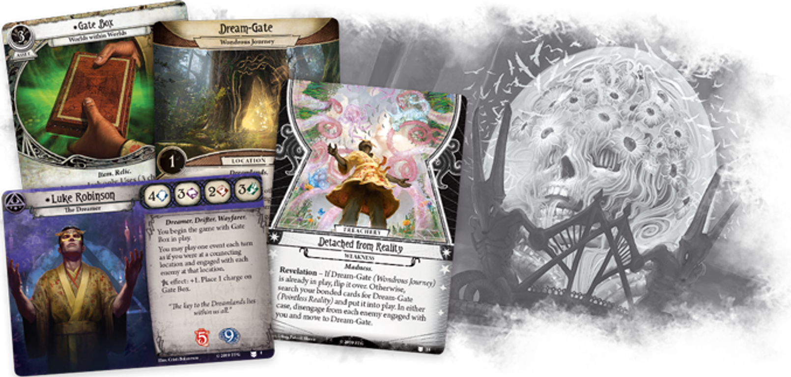 Arkham Horror: The Card Game - The Dream-Eaters: Expansion kaarten