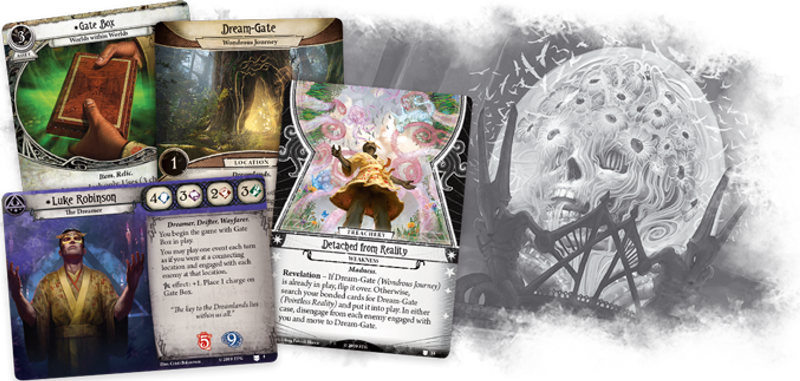 Arkham Horror: The Card Game - The Dream-Eaters: Expansion cards