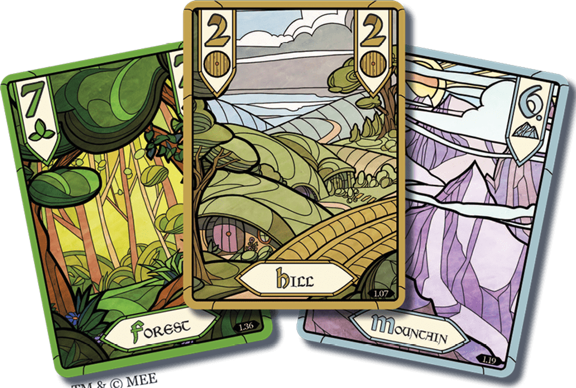 La Comunidad del Anillo: El juego de bazas cartas