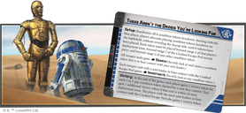 Star Wars: Legión – Cápsula de salvamento estrellada cartas