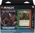 Magic: the gathering - Commander Warhammer 40K Deck Display (4 Decks) scatola