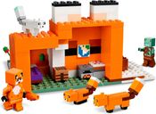 LEGO® Minecraft El Refugio-Zorro interior