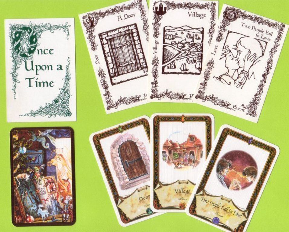 Once Upon a Time: The Storytelling Card Game cards