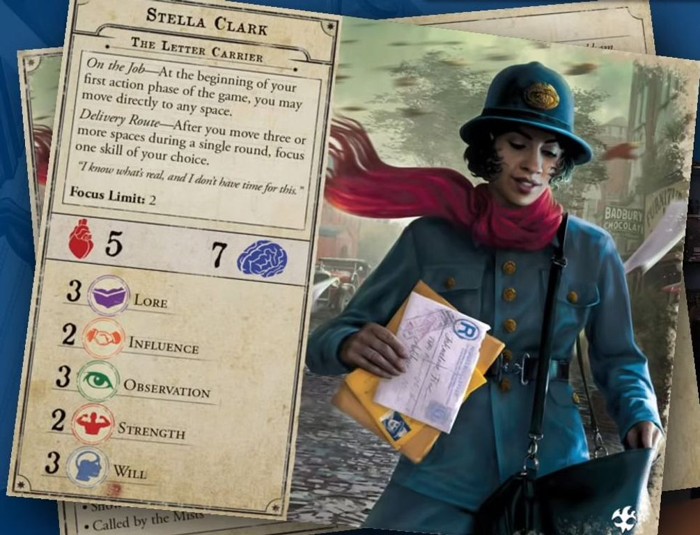 Horreur à Arkham (3ème édition): Profondeurs insondables cartes