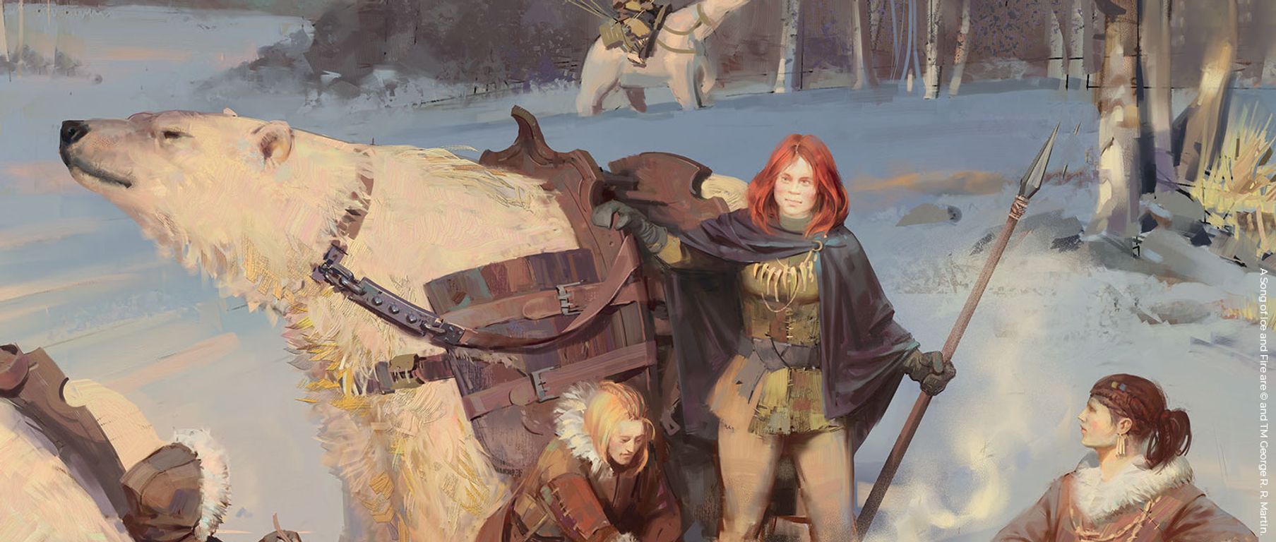 A Song of Ice & Fire: Tabletop Miniatures Game – Free Folk Frozen Shore Bear Riders