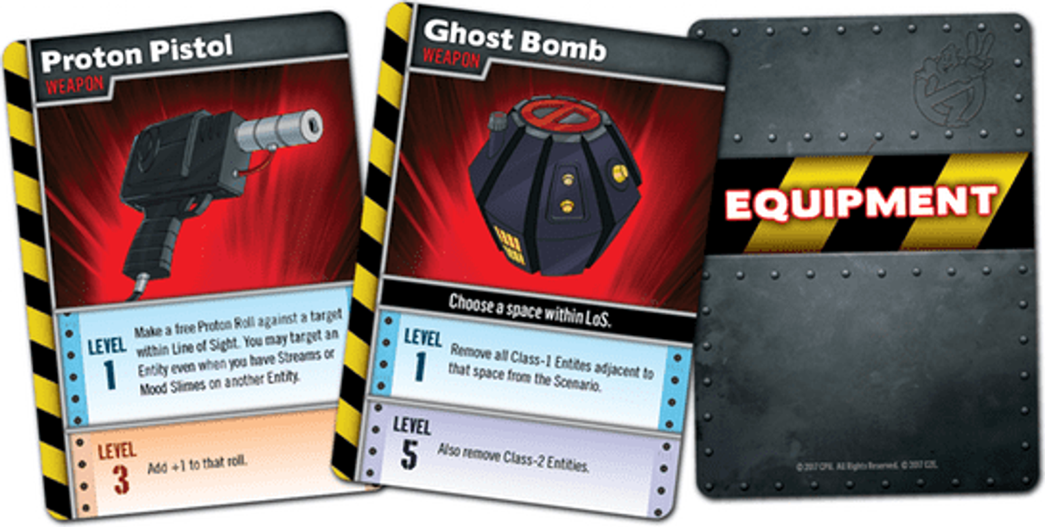 Ghostbusters: The Board Game II cartes