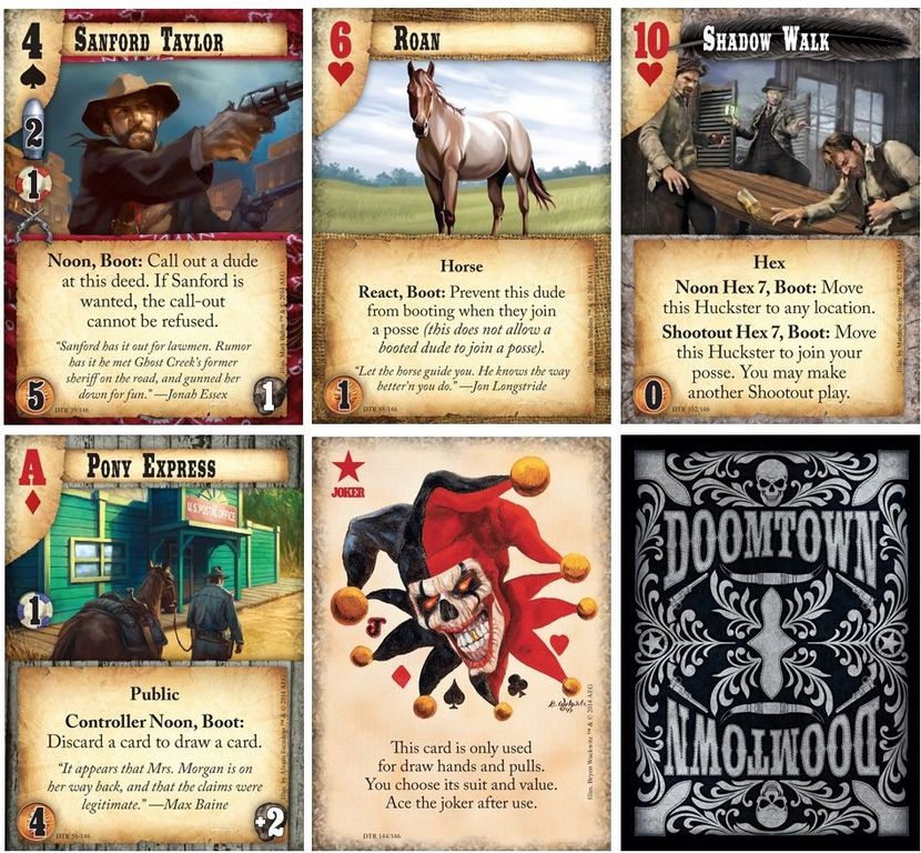 Doomtown: Reloaded carte