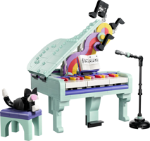 LEGO® Creator Décoration musicale: piano et chat