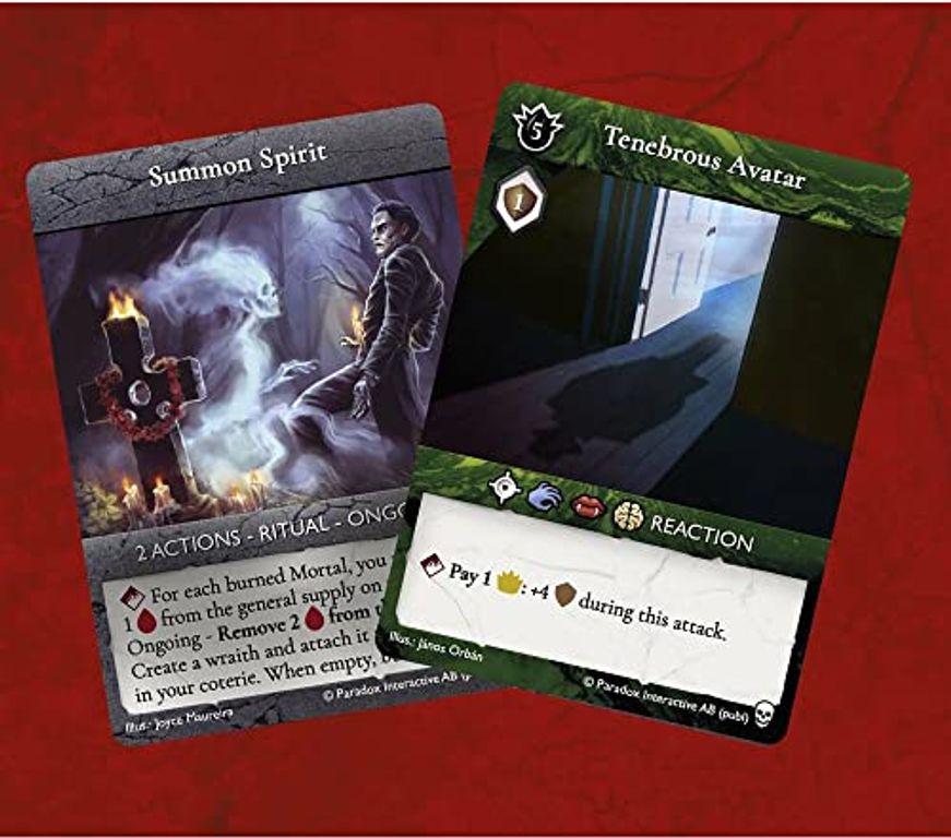 Vampire: The Masquerade – Rivals Shadows & Shrouds cards