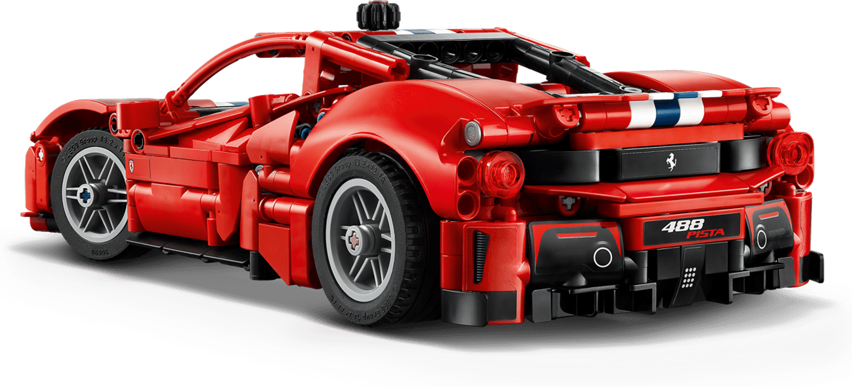 LEGO® Technic Ferrari 488 Pista Car components