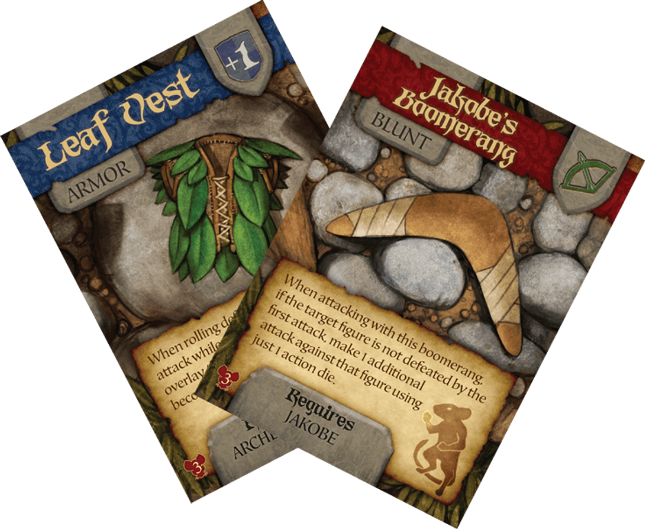 Mice and Mystics: Downwood Tales kaarten