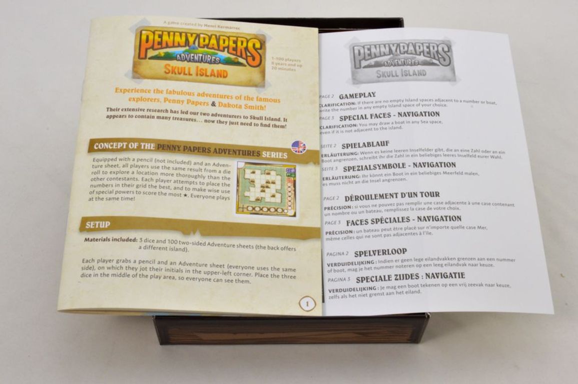 Penny Papers Adventures: Skull Island manuel