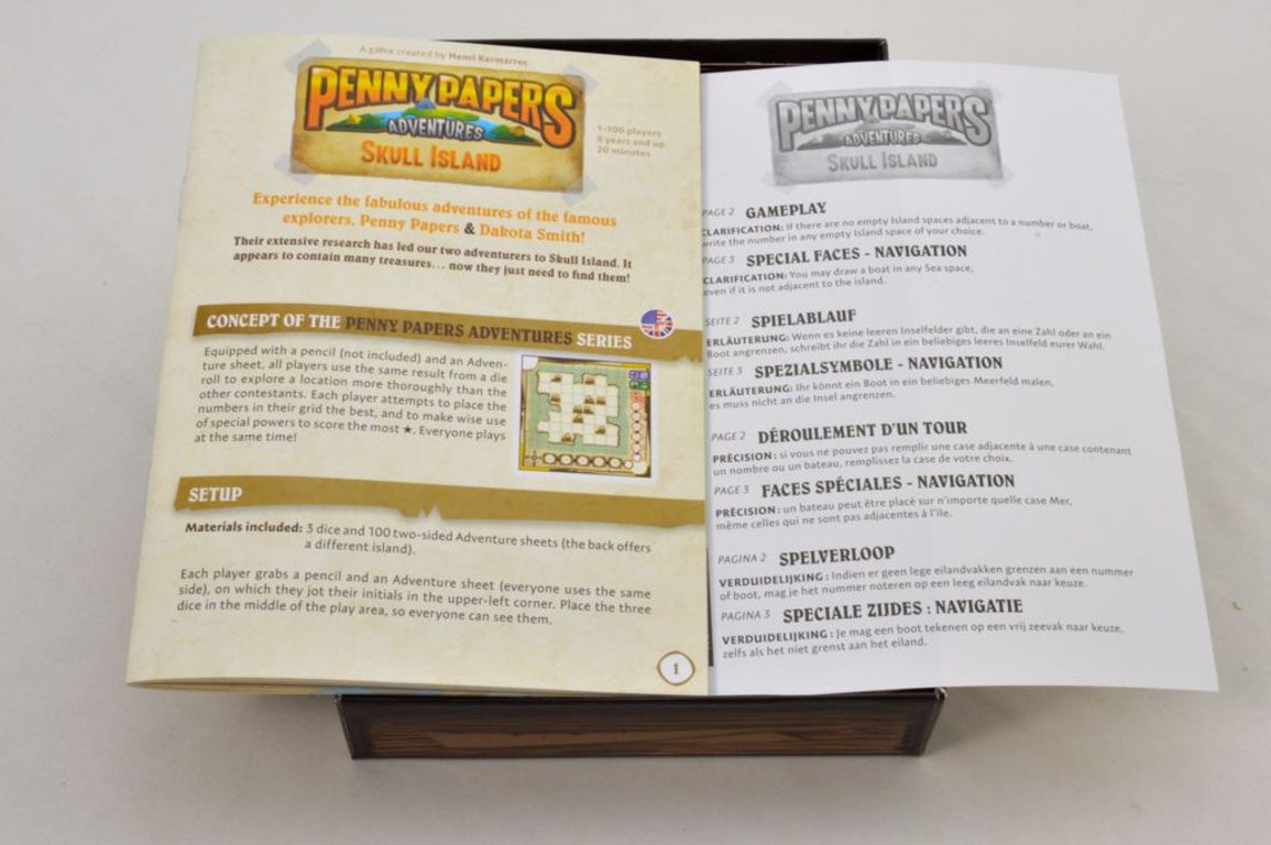 Penny Papers Adventures: La Isla de la Calavera manual