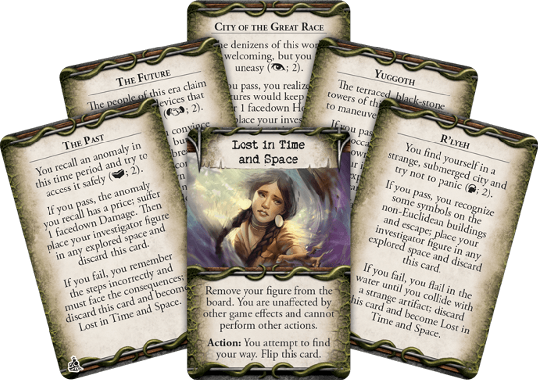 Mansions of Madness: Second Edition - Horrific Journeys: Expansion kaarten