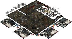 Dark Souls: The Board Game componenti