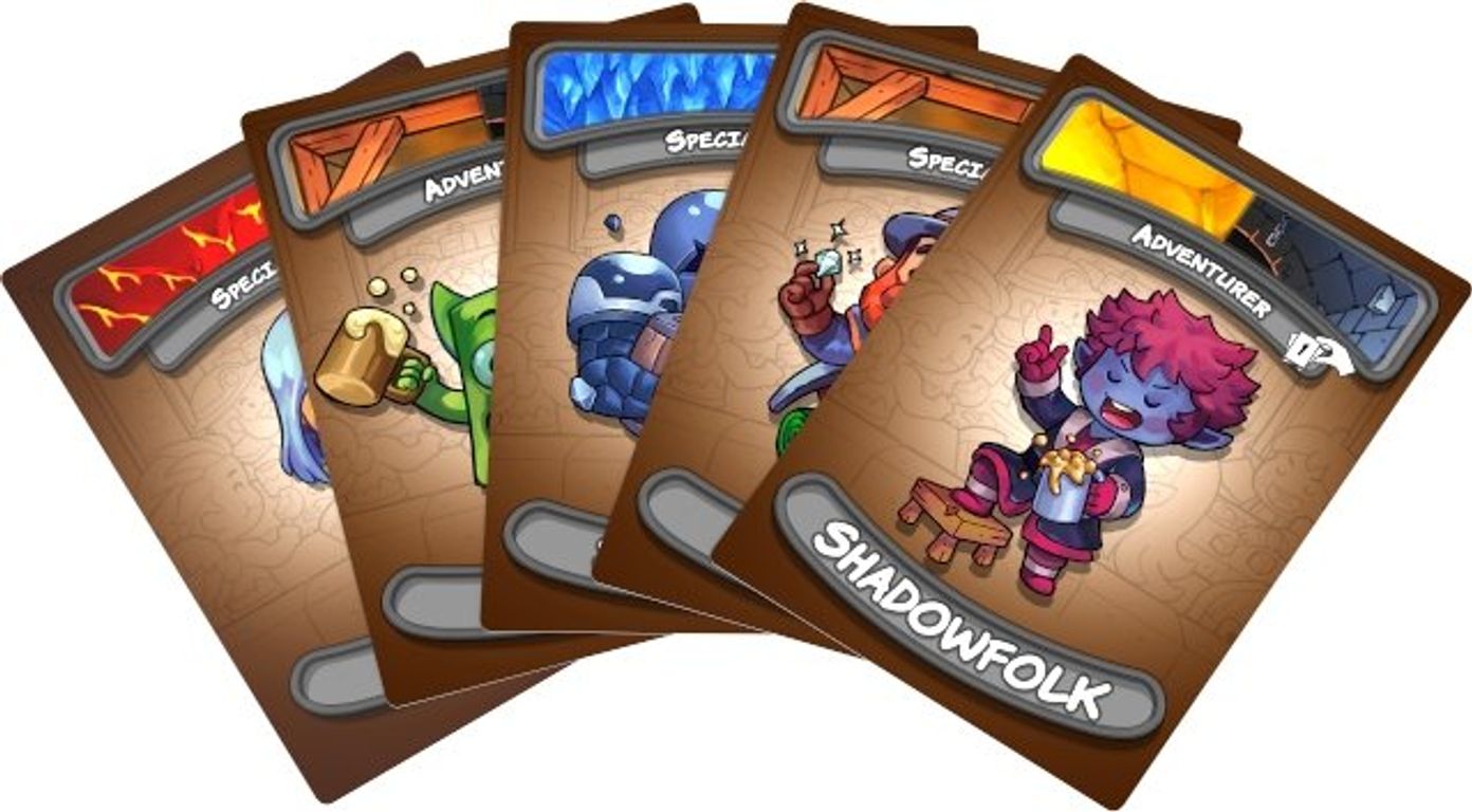 Tavern Tales: Legends of Dungeon Drop kaarten