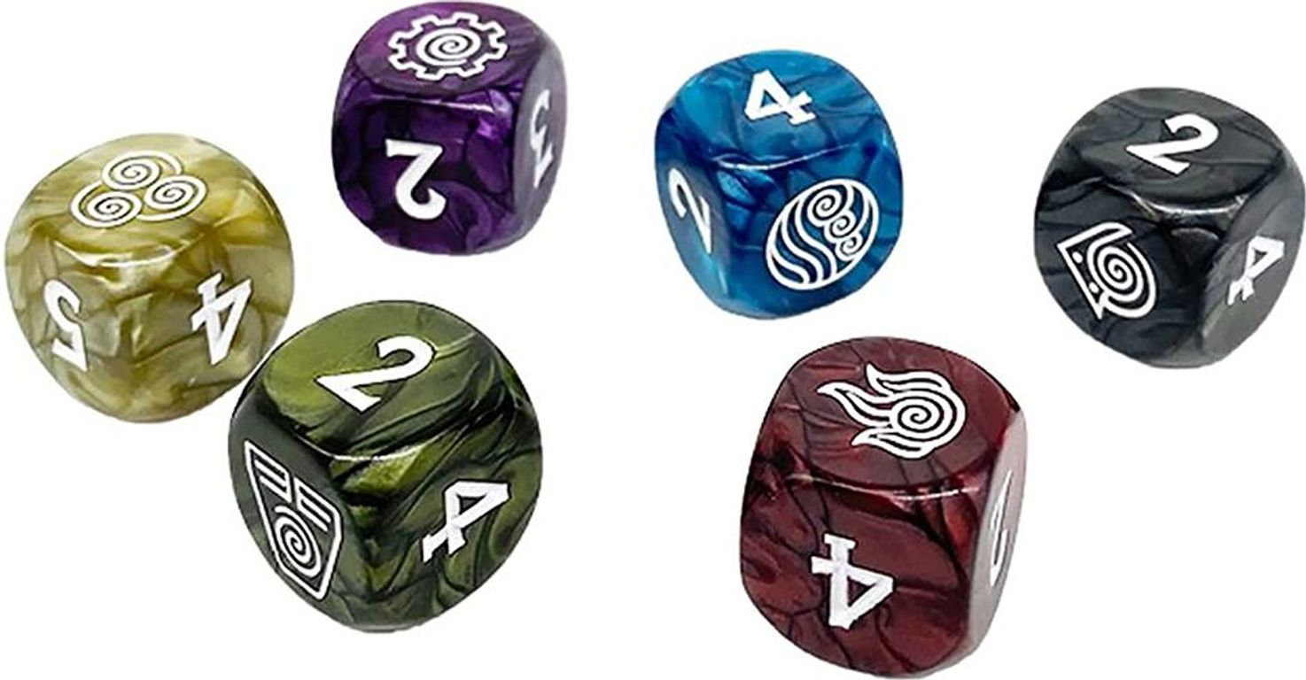 Avatar Legends: The Roleplaying Game Dice Set