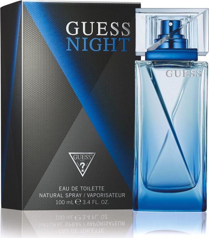 GUESS Guess Night Homme Eau De Toilette 100 ml (AEP00200) Eau de toilette box