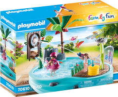 Playmobil® Family Fun Small Pool with Water Sprayer
