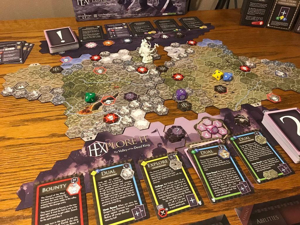 HEXplore It: The Valley of the Dead King speelwijze