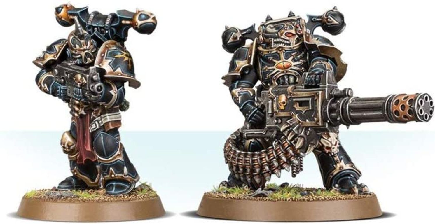 Chaos Space Marines Havocs (43-61) miniaturen