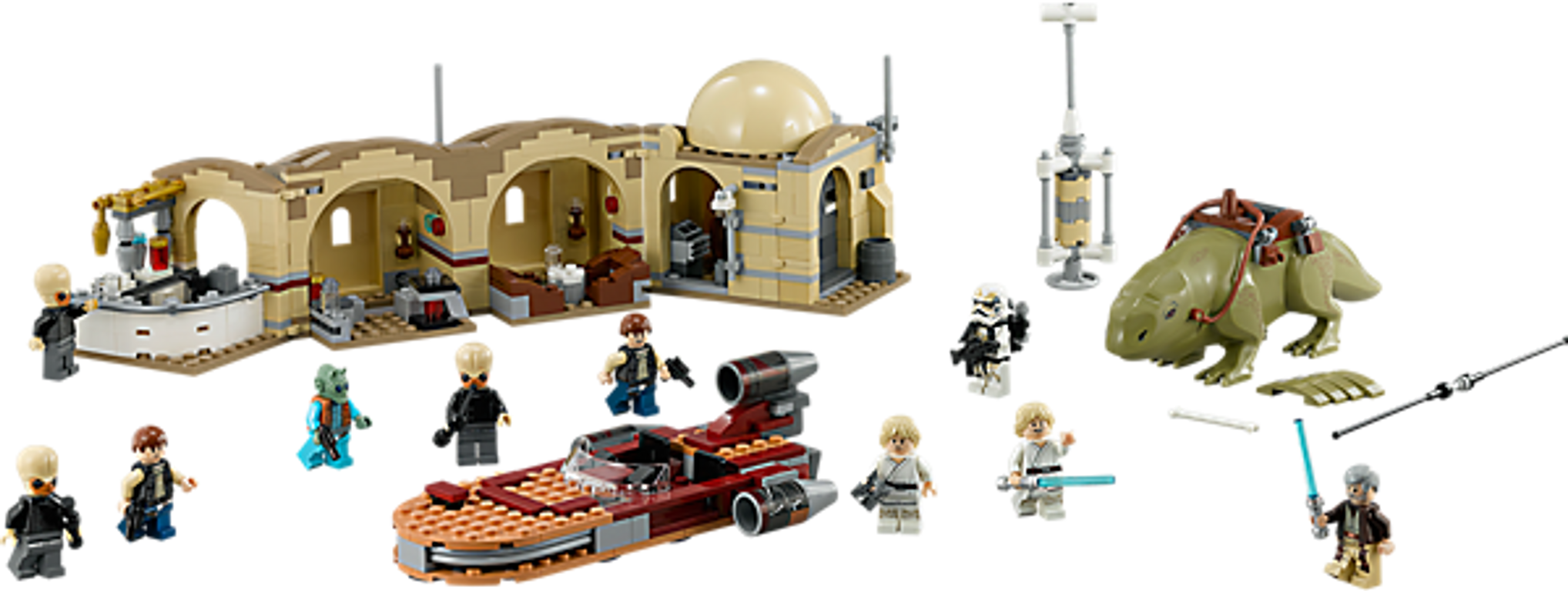 LEGO® Star Wars Mos Eisley Cantina components